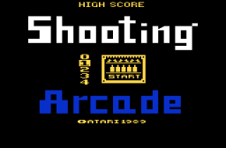 Shooting Arcade Title Screen